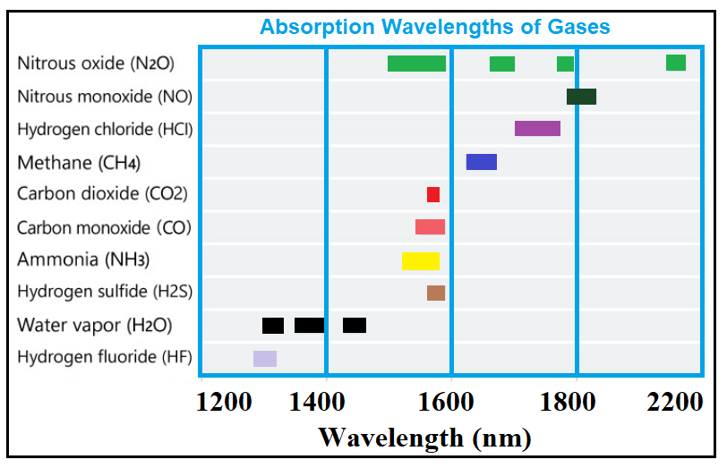 gas absorption by type