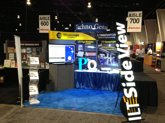ILT exhibiting at Sign Association of Canada 2013