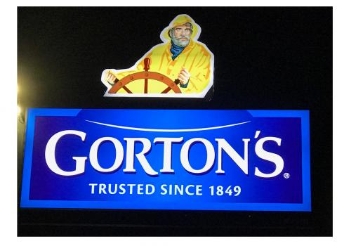 Gorton's of Gloucester Sign