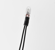 T1 miniature NDIR lamp with insulated wire