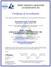 ISO17025 Cert - Germany Lab